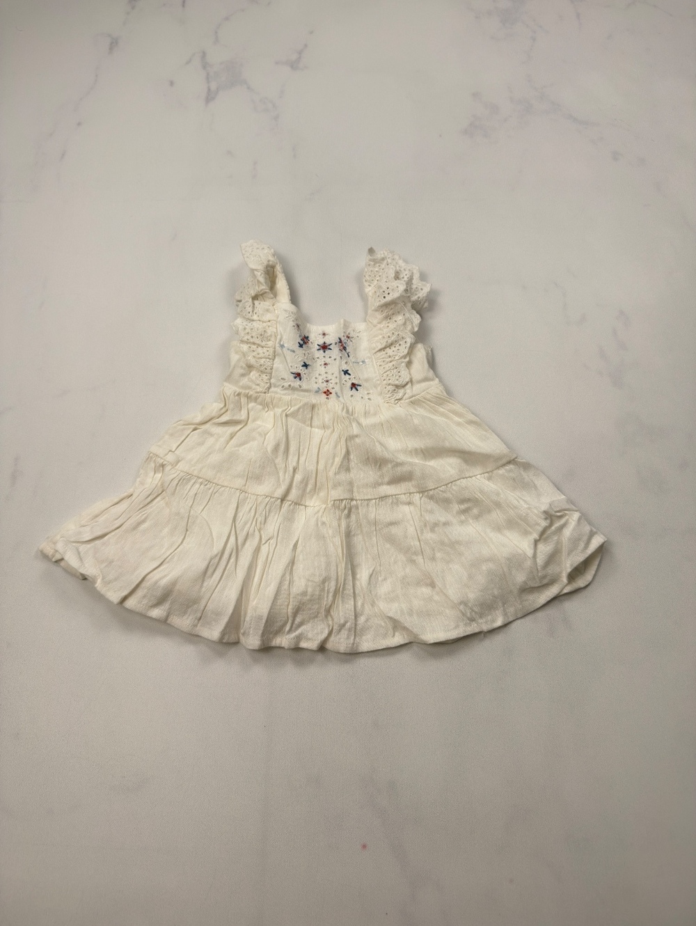 Old Navy Baby Sundress Cream Modern Feminine - Girls 3-6M